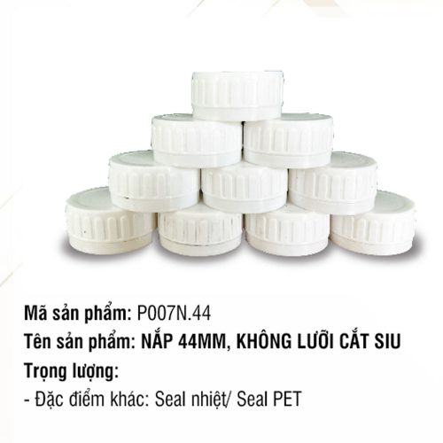 Nắp 44mm, Không Lưỡi Cắt Siu