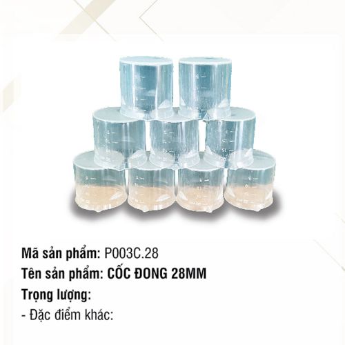 Cốc Đong 28mm